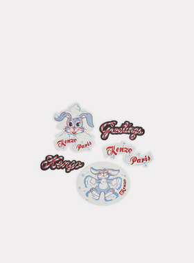 【天猫独家】Kenzo Winter Holidays 卡通图案时尚贴纸