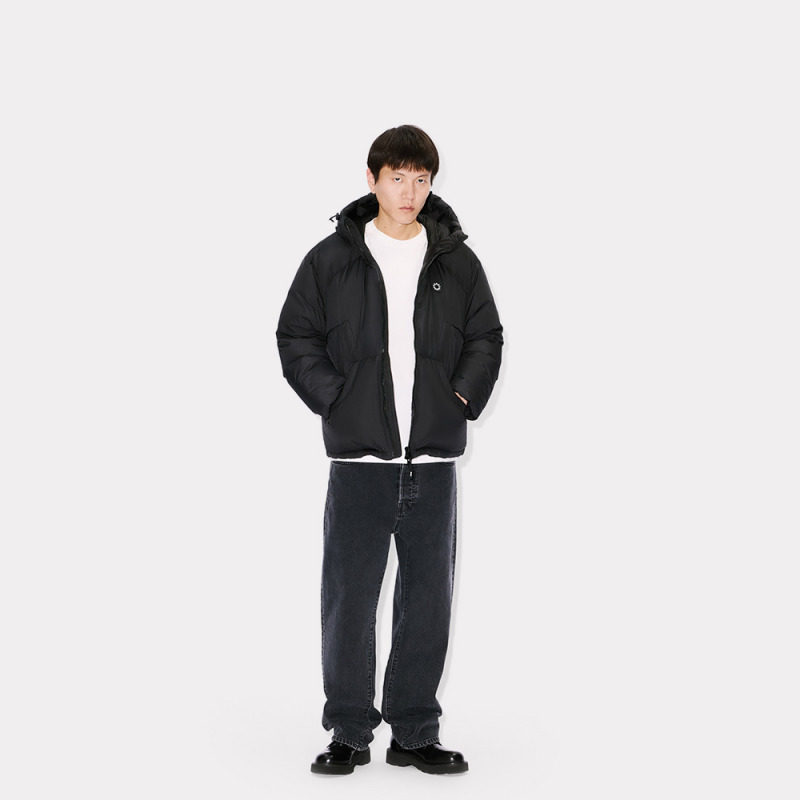 KENZO 25秋冬新品 男士海棠花BOKE 2.0箱型连帽羽绒外套新年,淘宝优惠券,粉丝福利购,淘宝优惠卷