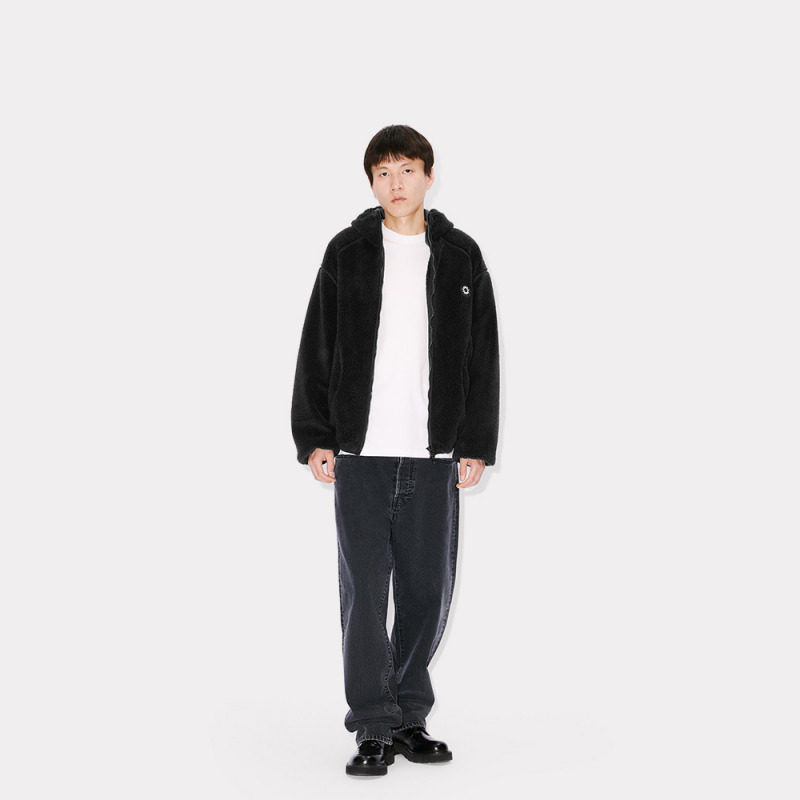 KENZO 25秋冬新品 男士海棠花BOKE 2.0休闲连帽拉链外套新年,淘宝优惠券,粉丝福利购,淘宝优惠卷