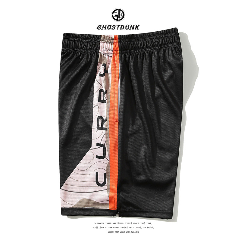 库里篮球裤休闲运动裤速干4分篮球短裤跑步训练裤男士运动短裤,淘宝优惠券,粉丝福利购,淘宝优惠卷