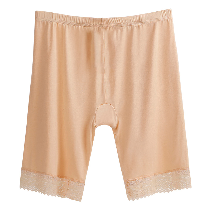 琳苓旗舰店莫代尔纯色棉质黑色打底防走光安全裤女夏天薄款保险短裤大码胖mm0