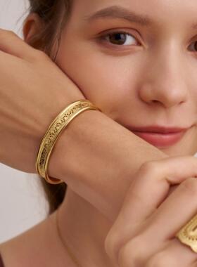 satellite法国时尚轻奢风女手镯