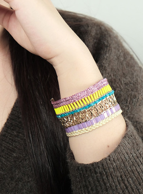 SATELLITE NEIVA系列手饰女小众时尚民族风简约配饰轻奢大气款