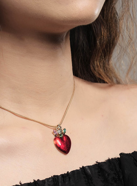 satellite树脂女简约百搭项链