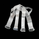 Dufen Silicone Shoulder Strap Prosthetic ເຕົ້ານົມເບິ່ງບໍ່ເຫັນແລະໂປ່ງໃສ