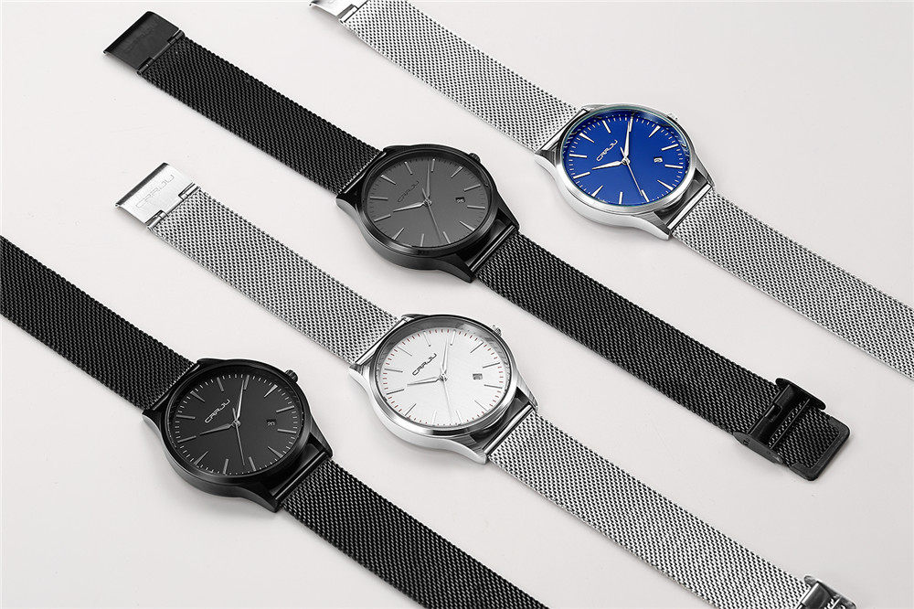 男士2019新款概念超薄防水机械表 卡俊国产腕表