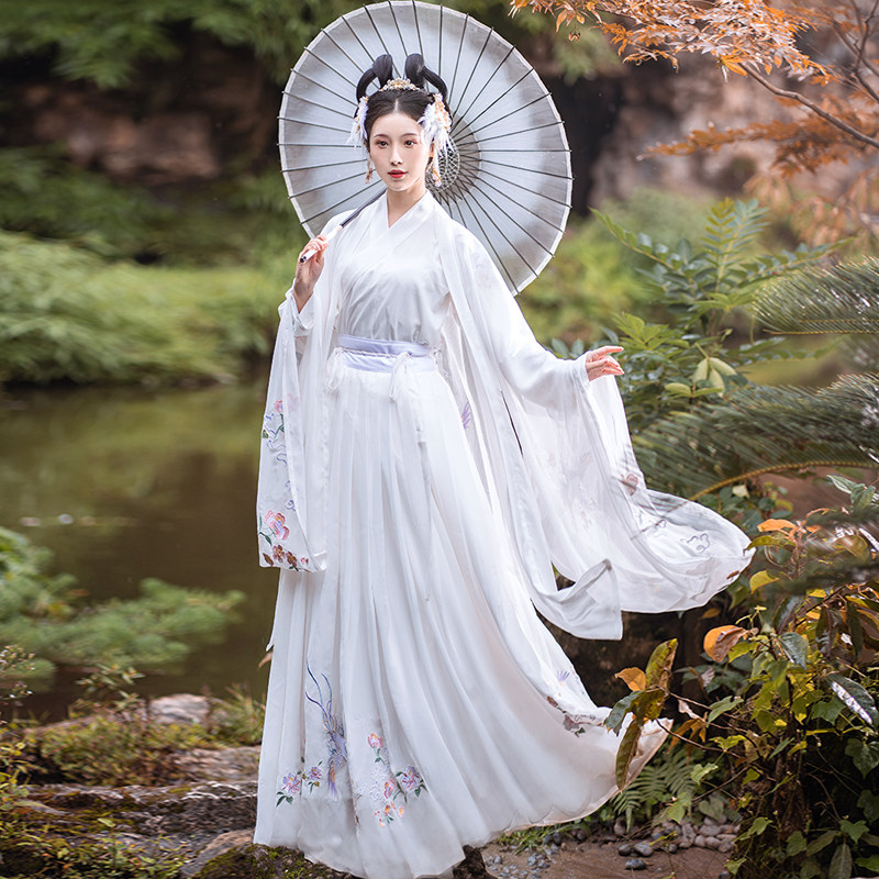 概季清凰引原创汉服女衫中国风襦裙 概季汉服