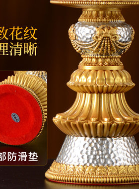 闯隆充插两用仿真电子酥油灯座