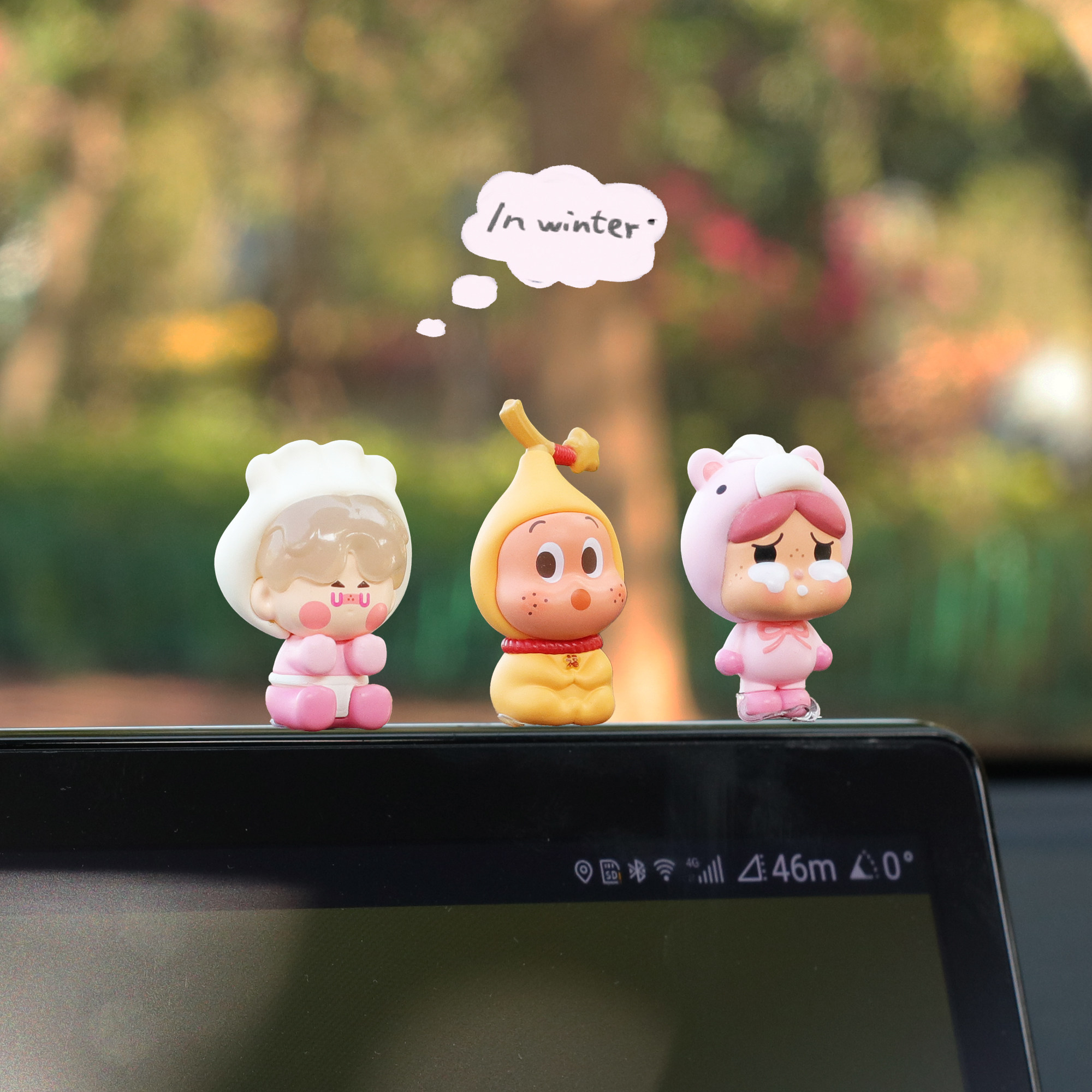 可爱星星人摆件中控显示屏幕车载迷你台桌面公仔装饰品内饰礼品女,淘宝优惠券,粉丝福利购,淘宝优惠卷