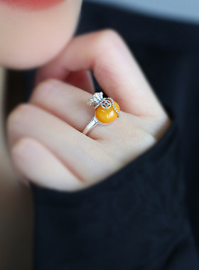 戒指女S925银新中式民族风