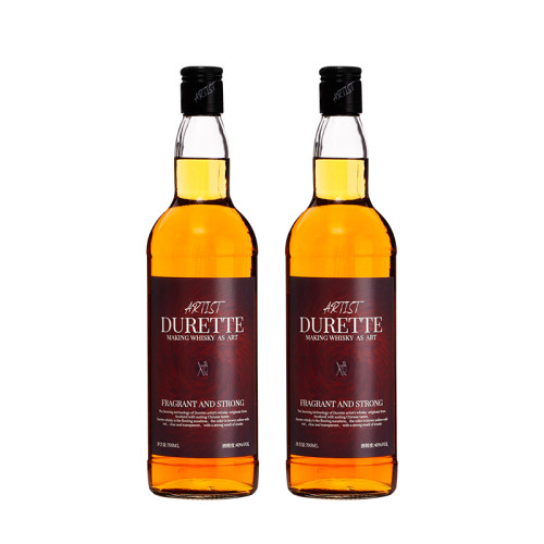 Durette/杜瑞特艺术家威士忌40度烘焙用酒可乐桶吧洋酒700ml瓶装 - 图3