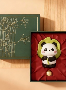 可爱熊猫毛绒玩具公仔装饰摆件