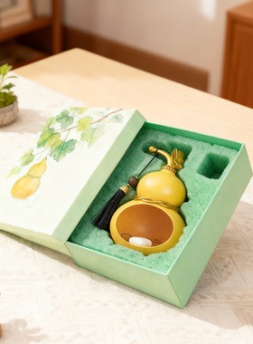 治愈系发光精灵球葫芦挂件