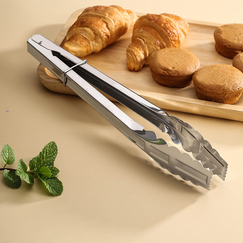 不锈钢食品夹子烤肠烤肉夹商用油炸鸡排烧烤夹加长炸串熟食面包夹,淘宝优惠券,粉丝福利购,淘宝优惠卷