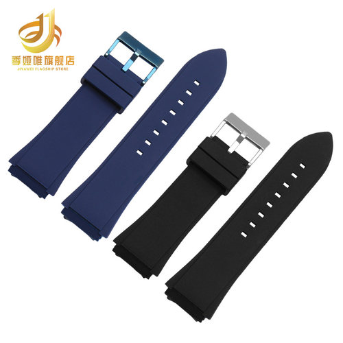 适配GUESS盖尔斯表带配件男W0040G3/0247G3/0040G7硅胶手表带22mm - 图3