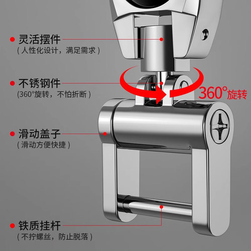 适用福特钥匙扣蒙迪欧福克斯福睿斯锐界lT探险者锐际金牛座汽车扣 - 图3