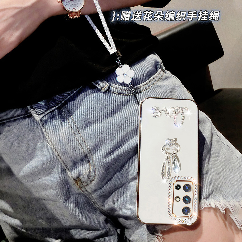 适用 华为荣耀30S手机壳防摔CDY一AN90软壳镶钻honor30s新款保护套全包TN外壳3OS硅胶女款S30薄CDYAN90高级感 - 图3