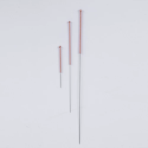 Одноразовое иглоукалывание, медицинская медная серебряная игла, 10 шт