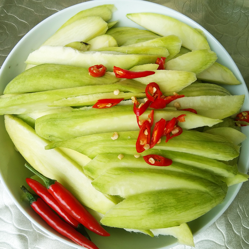 生芒果新鲜酸芒果生吃酸脆青芒果孕妇水果腌制辣嘢海南生牙芒包邮 - 图2