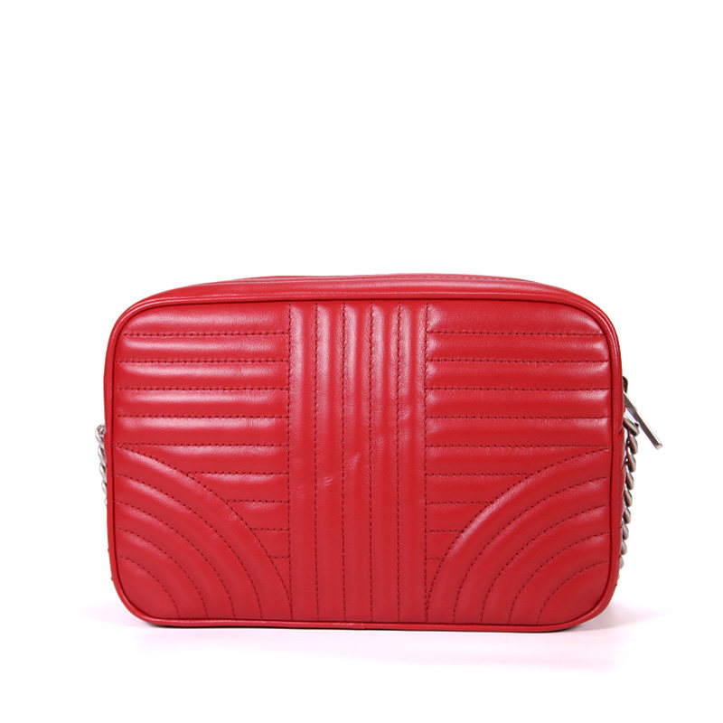 prada新款女士绗缝牛皮链条相机包 BAC海外女士包袋