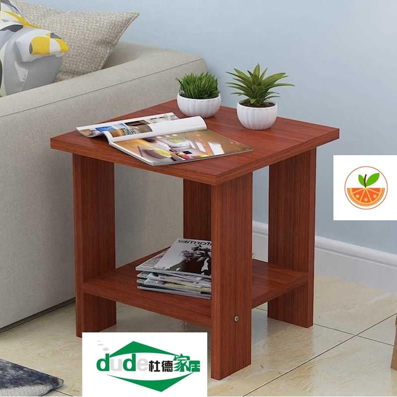 实木小方桌迷你正方形简约家用阳台小户型简易创意茶几边几小桌子-图0