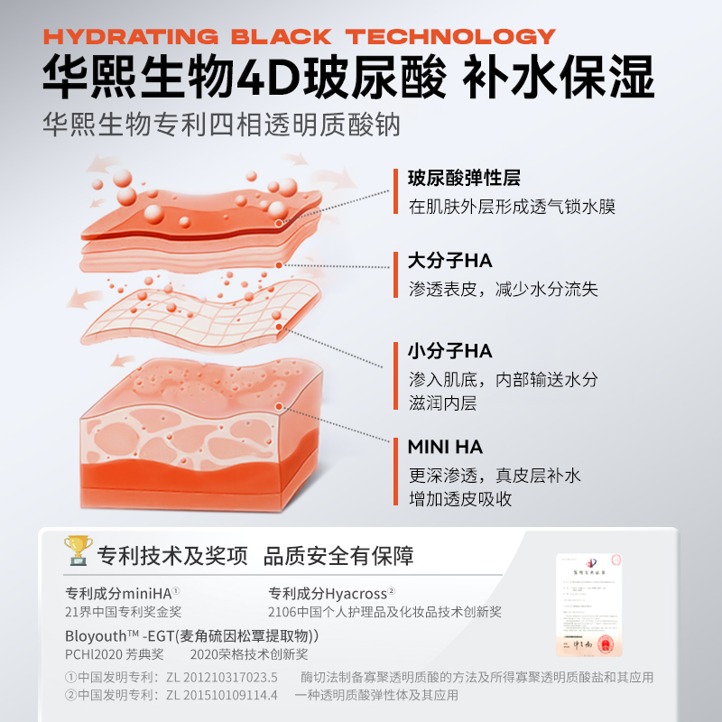 GA4D玻尿酸烟酰胺面膜男士专用补水保湿净油清洁官方旗舰店正品ag - 图0