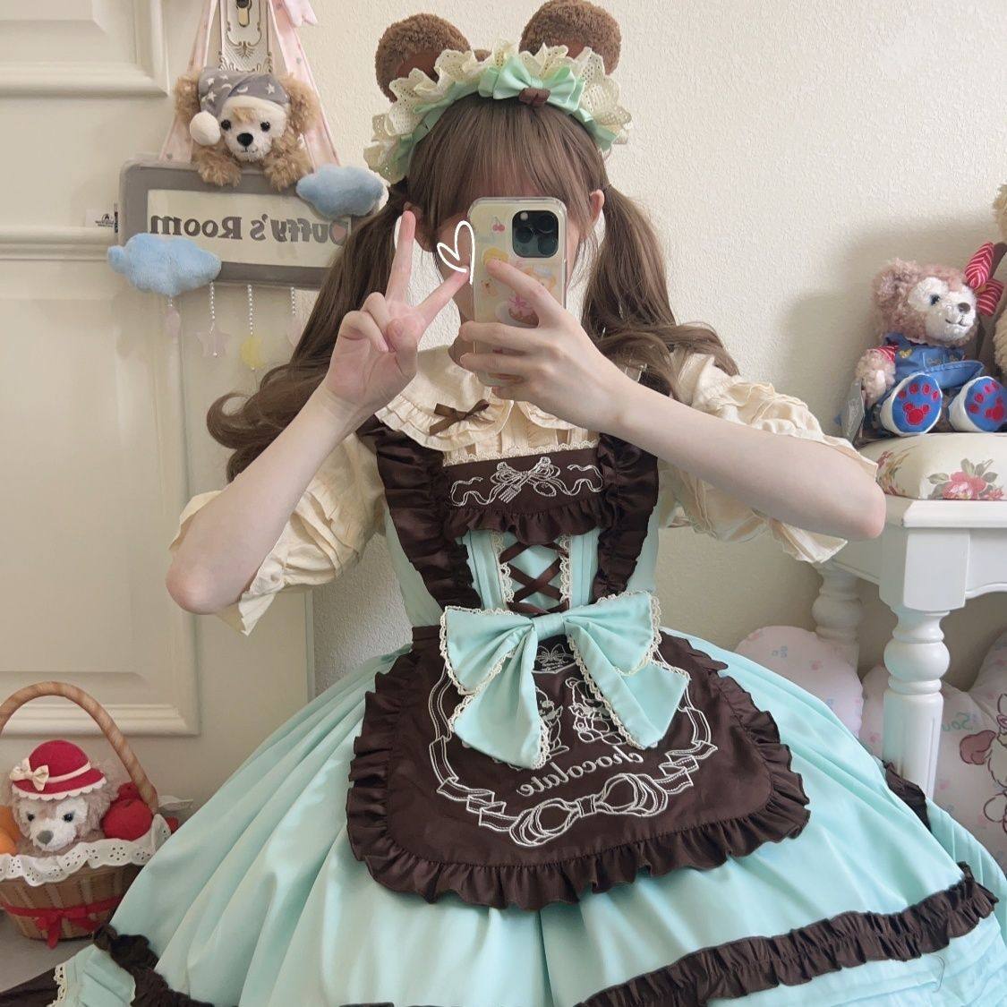 ~白糖少女新品原创设计Lolita洋装可爱jsk吊带连衣裙,淘宝优惠券,粉丝福利购,淘宝优惠卷