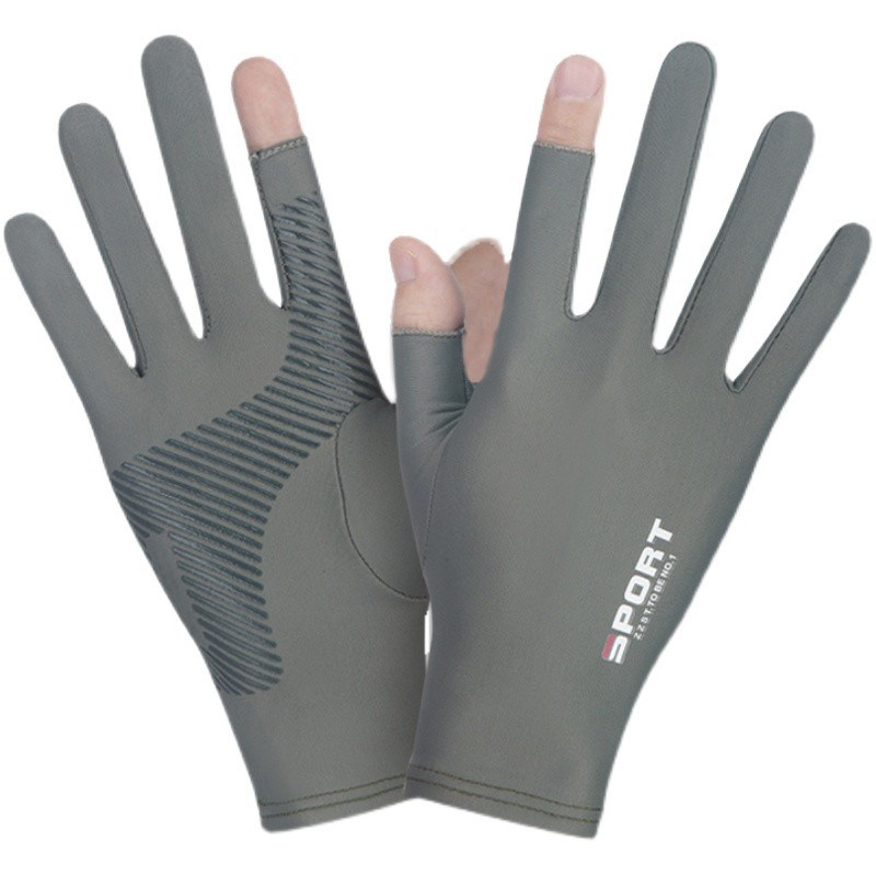 滑雪手套内胆滑雪内胆手套保暖防滑手套露指薄绒弹力开车黑灰分指,淘宝优惠券,粉丝福利购,淘宝优惠卷