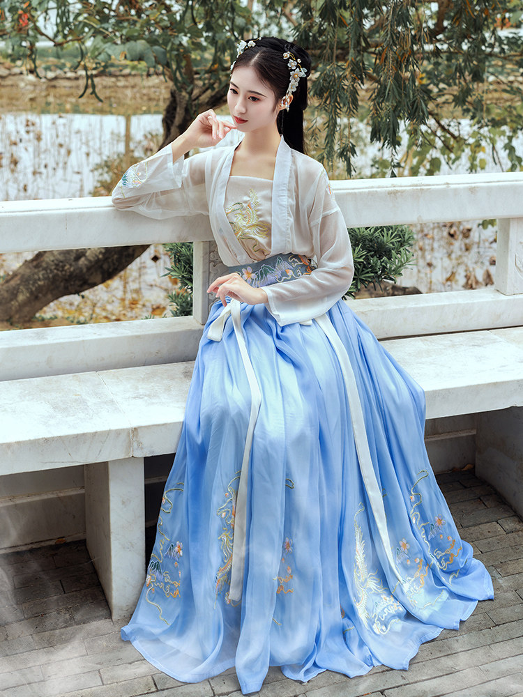 醉淑正品原创【春鸾】重工刺绣6汉服 醉淑汉服