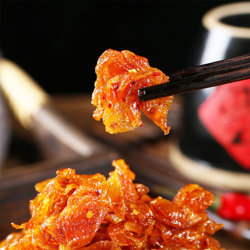 北京烤鸭辣条8090后回忆儿时怀旧小时候素食素肉解馋大刀肉余同乐 - 图2