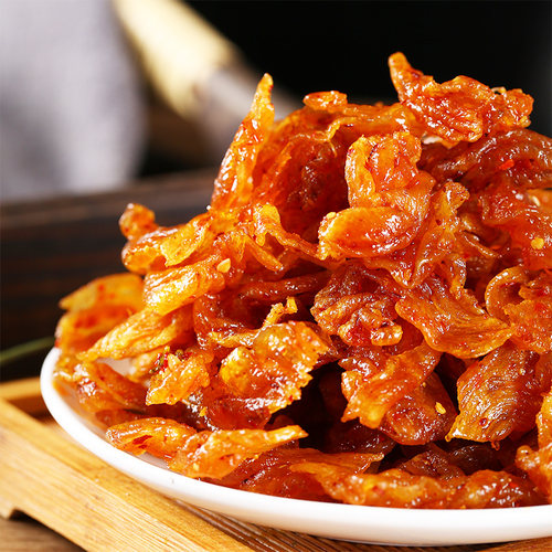 北京烤鸭辣条8090后回忆儿时怀旧小时候素食素肉解馋大刀肉余同乐 - 图1