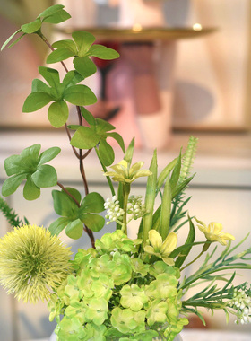 《春芽》原创手工仿真花艺假花逼真餐桌风格摆设家居装饰桌面田园