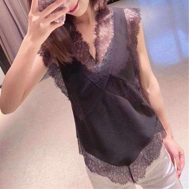 阿玛施官网旗舰店2020夏新款女衬衫 范芙熙T恤