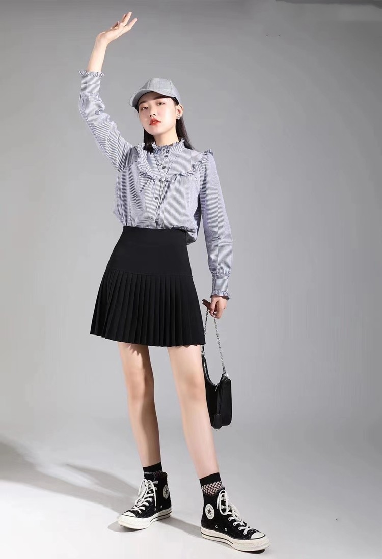 阿玛施旗舰店官网正品2020秋季衬衫 范芙熙衬衫