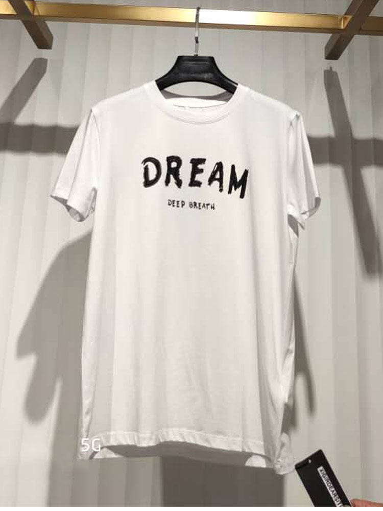 阿玛施旗舰店正品2020夏新款棉t恤 范芙熙T恤