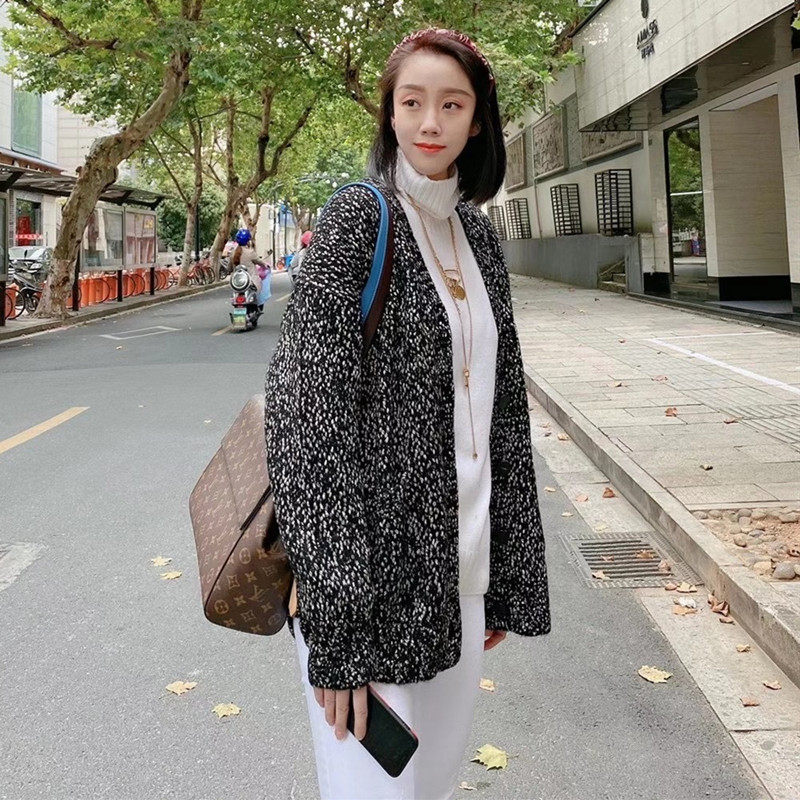 阿玛施旗舰店官网正品2020新款开衫 范芙熙短外套