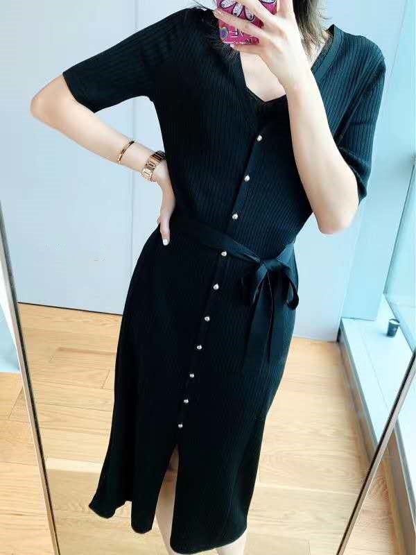 阿玛施旗舰店网购正品2020连衣裙 范芙熙连衣裙