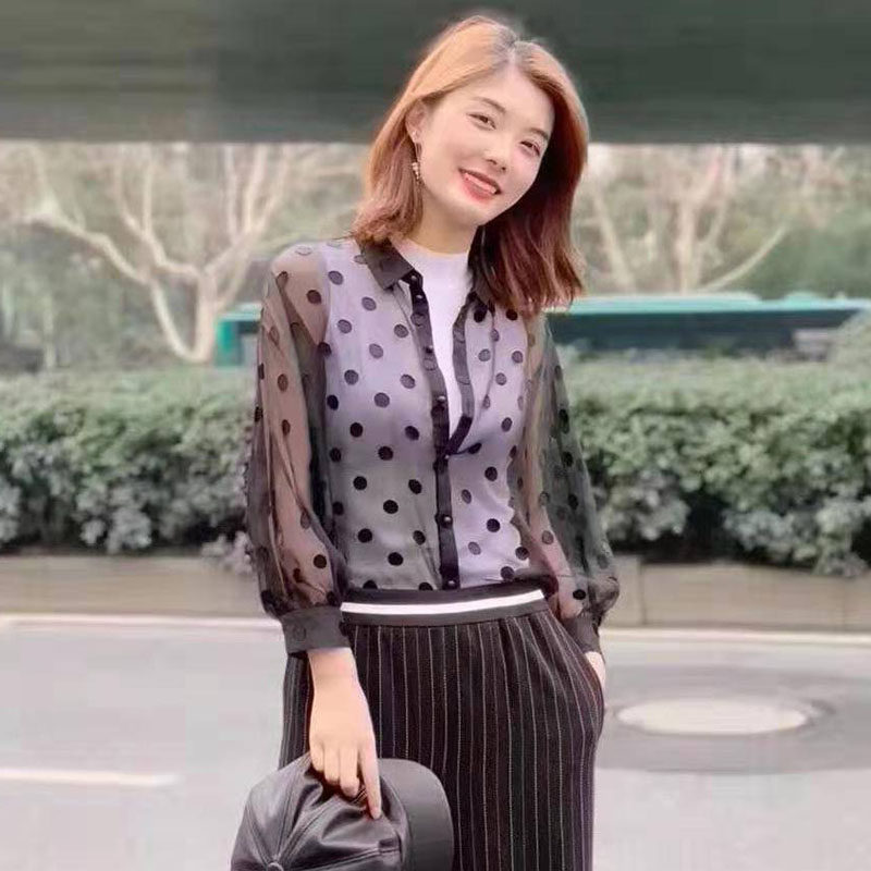 阿玛施旗舰店官网2020春装新款衬衫 范芙熙衬衫