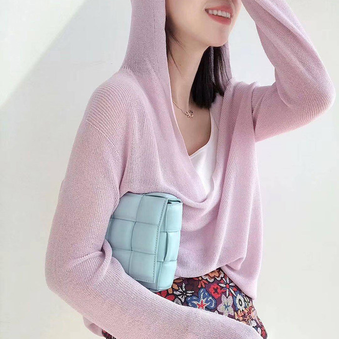 阿玛施旗舰店官网2020夏新款针织衫 范芙熙毛针织衫