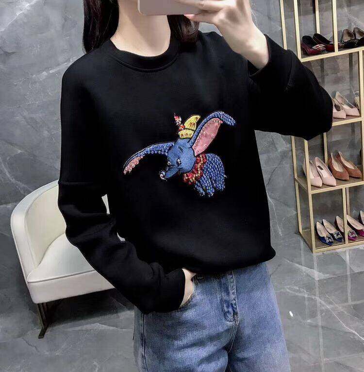 阿玛施旗舰店官网正品2020秋装卫衣 范芙熙卫衣/绒衫