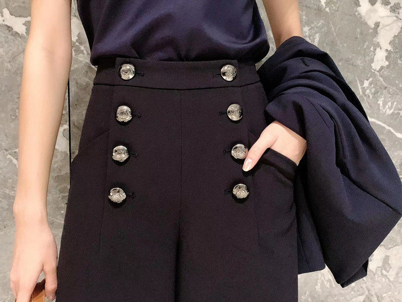 阿玛施旗舰店官网正品2020阔腿裤 范芙熙休闲裤