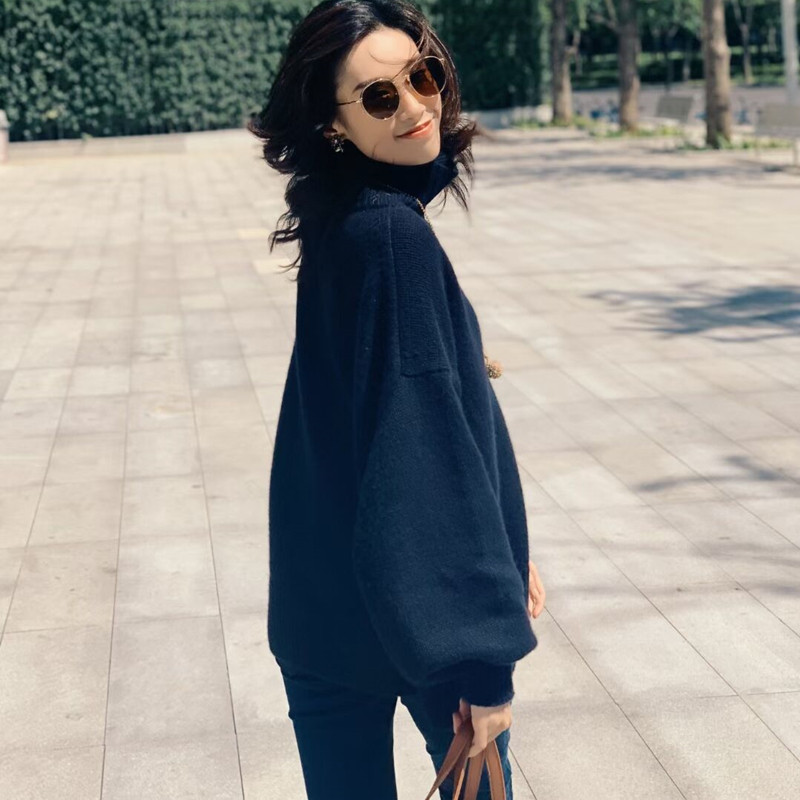 阿玛施旗舰店官网正品2020秋季毛衣 范芙熙毛衣