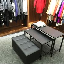 Display Table Clothing Shop Running Water Table Middle Island Desk Display Table Display Table Display Rack Package package Clothing Shop Sofa