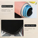 Rubber national trend lotus mouse pad with thickened edges