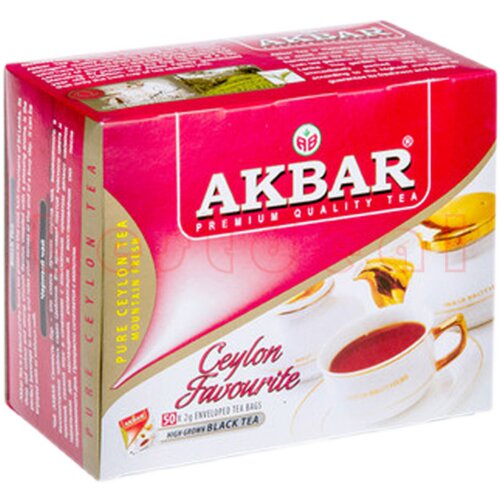 Sri Lanka AKBAR imported Alpine Ceylon Black Tea 50 Teabags - 图3