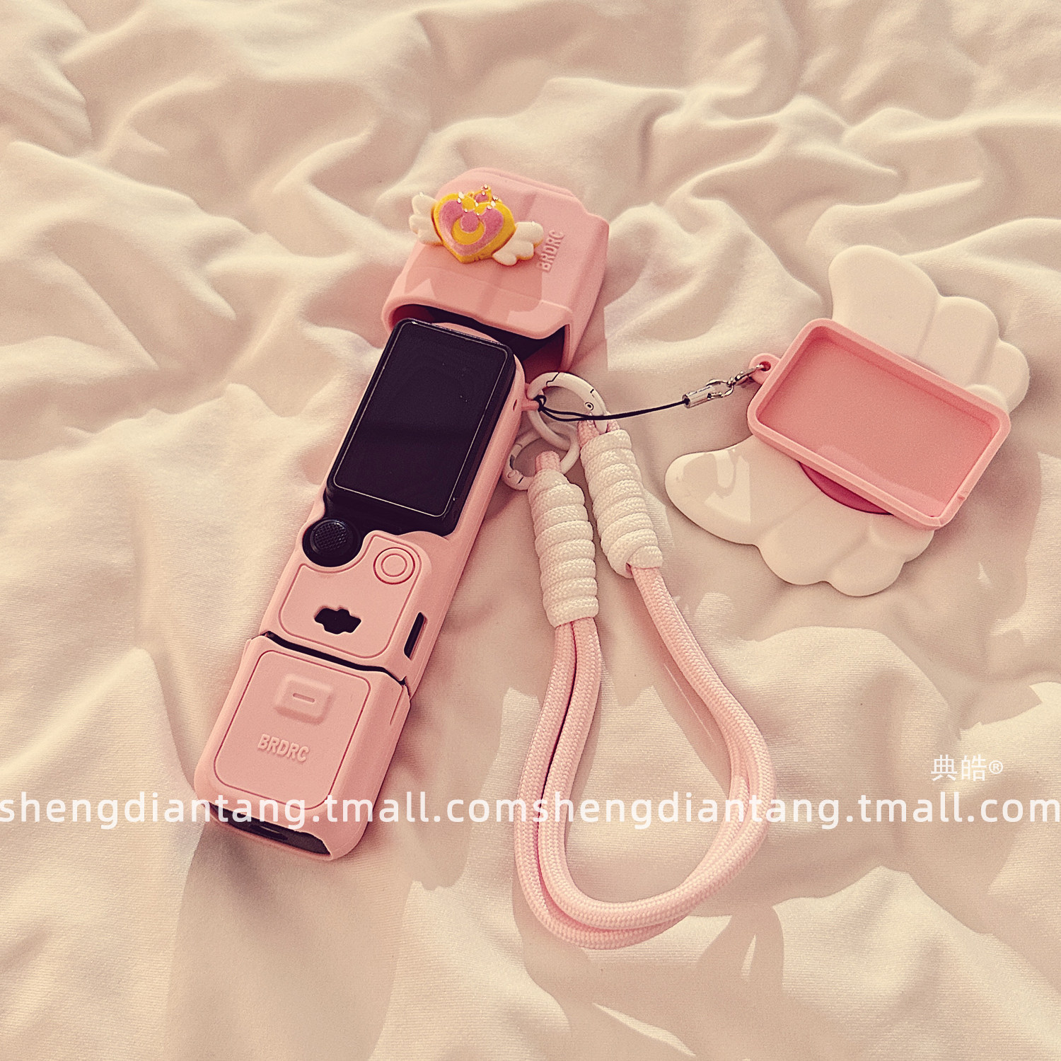 ins美少女魔法棒适用大疆pocket3保护壳挂绳可爱机身硅胶套显示屏云台镜头保护盖相机手柄保护套配件2025新款,淘宝优惠券,粉丝福利购,淘宝优惠卷