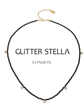 GLITTER STELLA RM系列 黑晶碎星清冷感项链