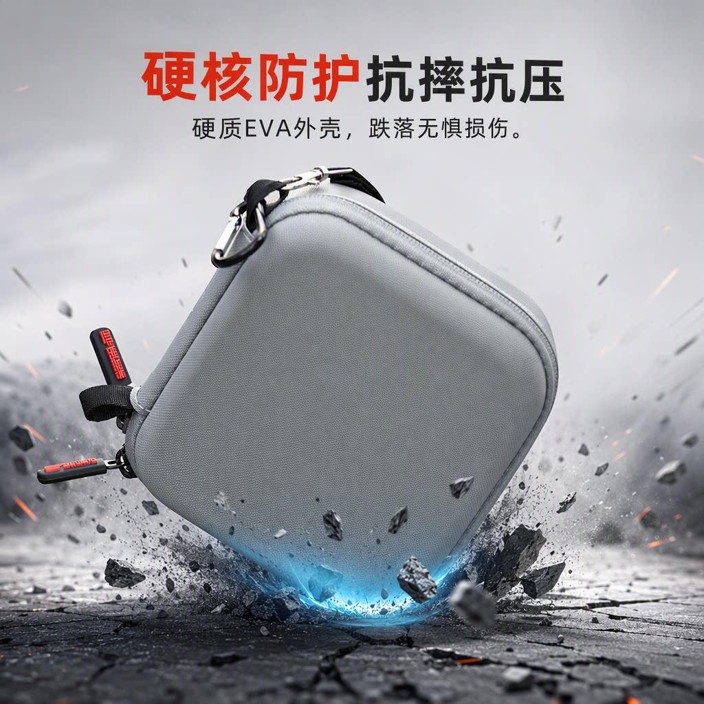Quickly and freely applicable DJI NANO storage bag