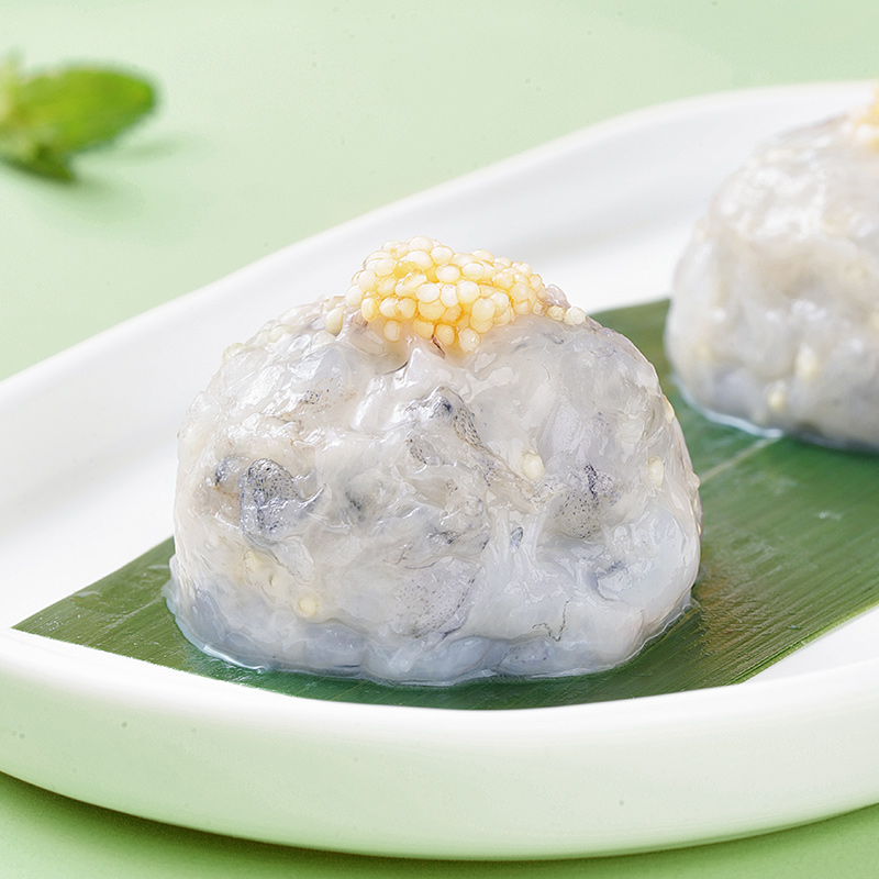 安井新品鱼子虾滑虾仁鱼丸子海鲜冷冻麻辣火锅料食材虾肉烧烤-图0