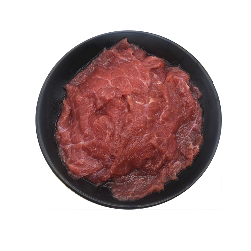 原味嫩牛肉片150g牛肉羹免处理火锅烧烤食材配菜调理腌制重庆-图3